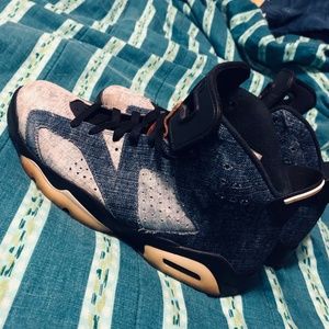 Air Jordan 6 retro washed denim